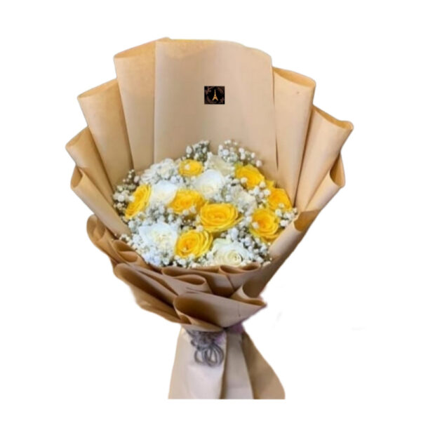 Fresh Flowers Bouquet in Majestic Marvel